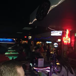 a man sitting at a bar