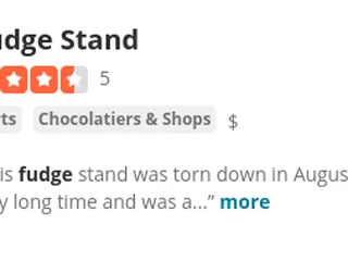 Fudge Stand
