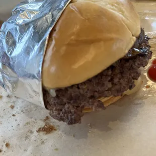 Truffle burger