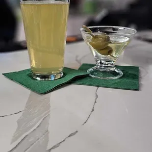 Amazing brewery selection and amazing mixed drinks ...even the best extra dirty Martini around!