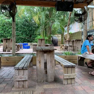 Patio area