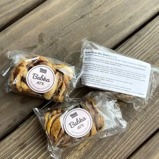 Little babka pastries
