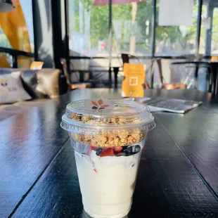 Yogurt Low-Fat Parfait ~ Barley Bean ~ Austin Texas