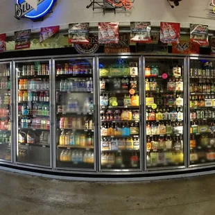the inside of a store