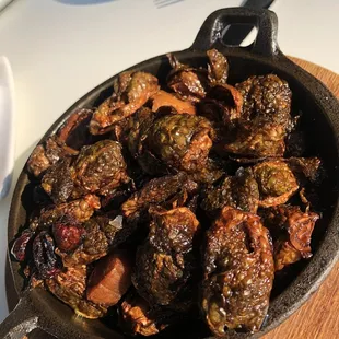 Brussel Sprouts. over cooked. Wassnt very tasty