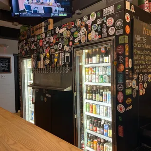 The Beer Selection.