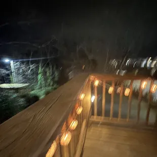 outside