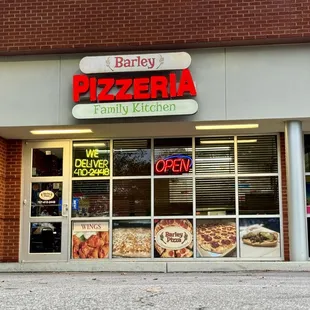 Welcome to Barley Pizza Family Kitchen