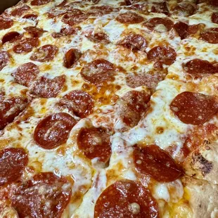 Square 16x16 inch Pizza