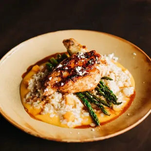 a plate of food