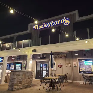 New patio &amp; lighting