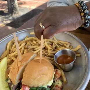 Surf and Turf Burger