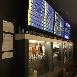 menus on the wall