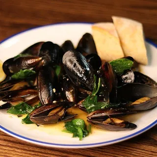 Steamed Mussels