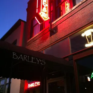 Outside seating gives a nice view of the area.