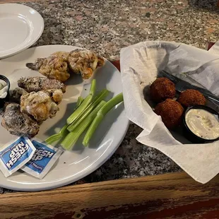 Mildred &apos;s Sauerkraut Balls and Barley &apos;s Unconventional Wings