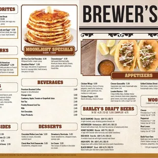 Barley&apos;s Menu