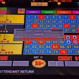 It was my first ever handpay!! Woohoo!!