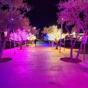In front of casino.