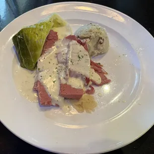 St. Patrick&apos;s Day Special - Corned beef and cabbage with potatoes