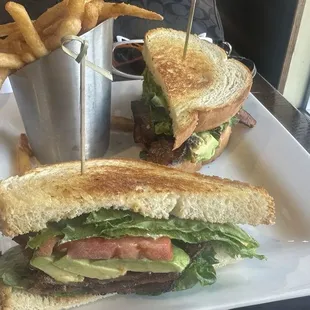 my BLT with avocado