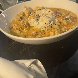 Chicken &amp; Shrimp Curry
