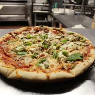 Large Barley's All-American pizza