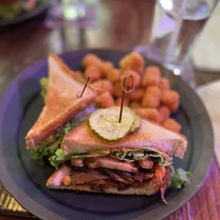 Broadway BLT with tots