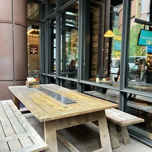 Patio seating