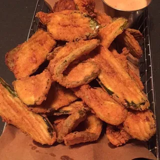 Southern Fried Pickles & Green Tomatoes