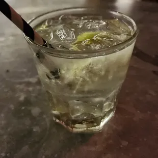 Mono &amp; Soda on the back patio.