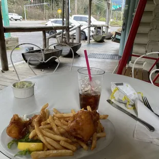 Outdoor, eating (if they are not too busy)