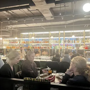 Bar area