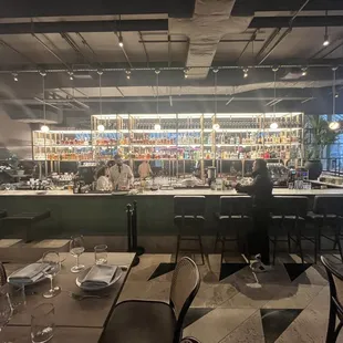 Bar area