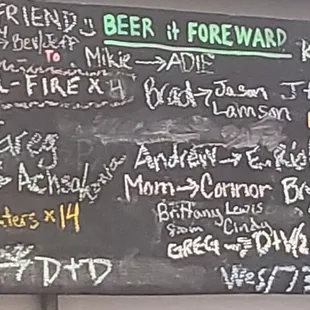Beer it forward