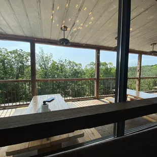 Outdoor view and seating