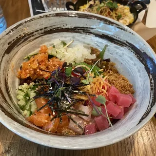 (D) Sashimi Bibimbap