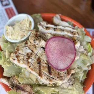 Grilled Chicken Caesar Salad