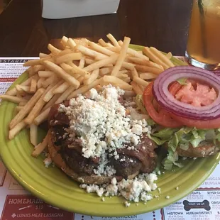 Blue Cheese Burger