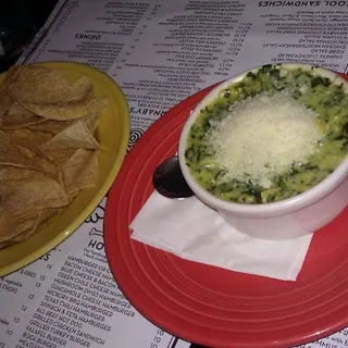 Spinach & Artichoke Dip & Chips