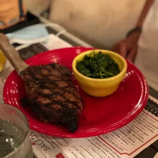 All Natural 12 oz Ribeye Steak &amp; Fries