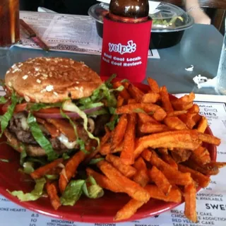 Green Chile Cheese Burger