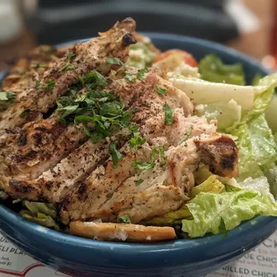 Lebanese Chicken Fattoush Salad