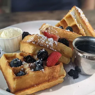 Buttermilk waffle