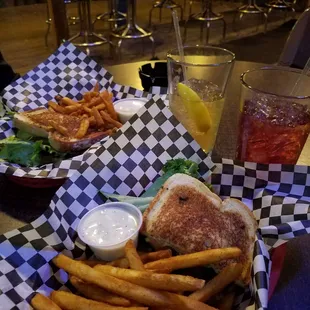 fish and chips, fish, food, seafood