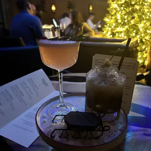 Holiday pop up drinks