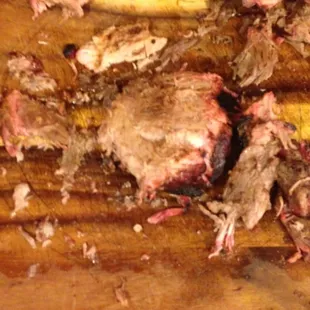 If anyone knows smoke roast butt....it Never looks like this when your done! After you bought it the day before!