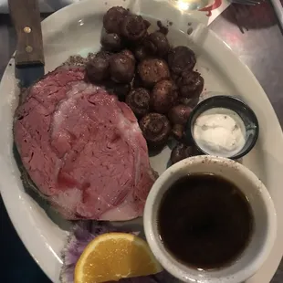 Prime rib special!  Awesome