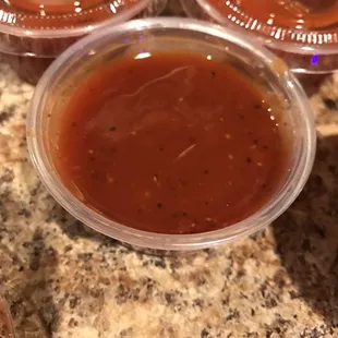 House made BBQ sauce