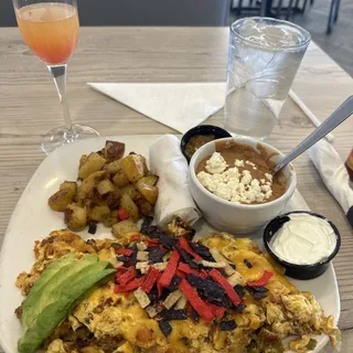 Migas with Chorizo